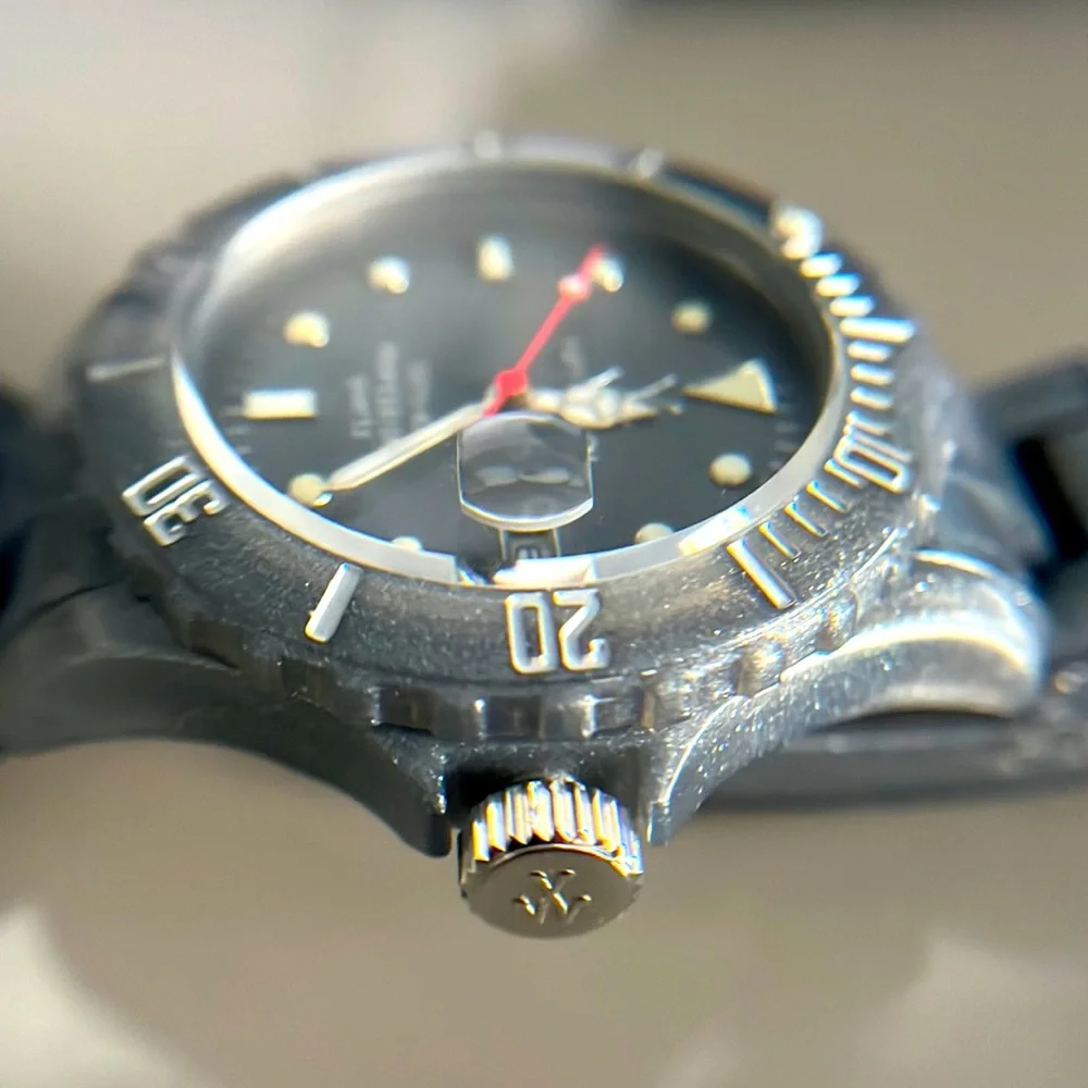 ToyWatch Gunmetal Plasteramic Unisex Watch